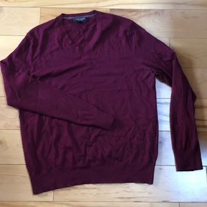 Banana Republic luxury blend v-neck sweater